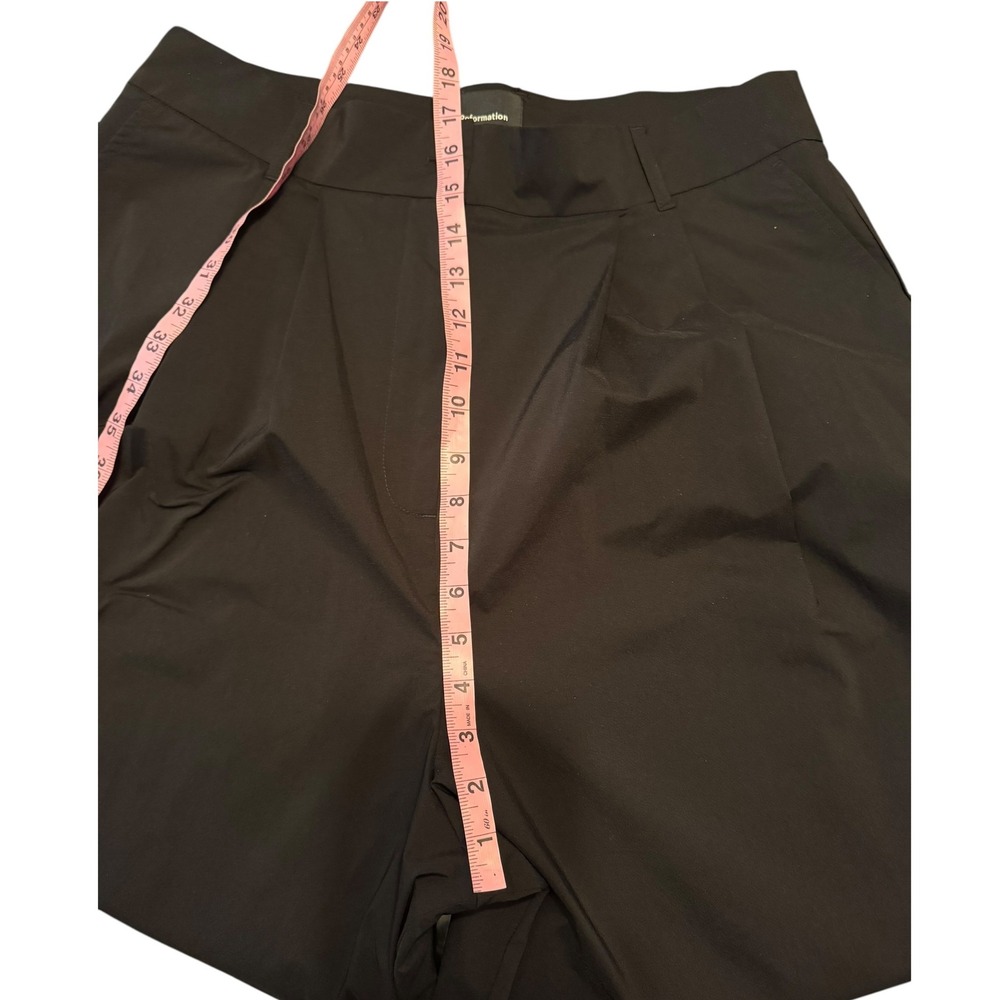 Reformation Black Wide-Leg Trousers - Picture 10 of 11